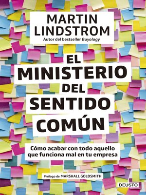 cover image of El Ministerio del Sentido Común